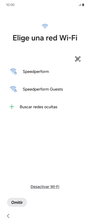 Pulsa la red wifi deseada. Pulsa la red wifi deseada.