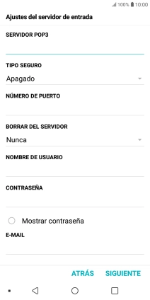 Pulsa la lista desplegable bajo 