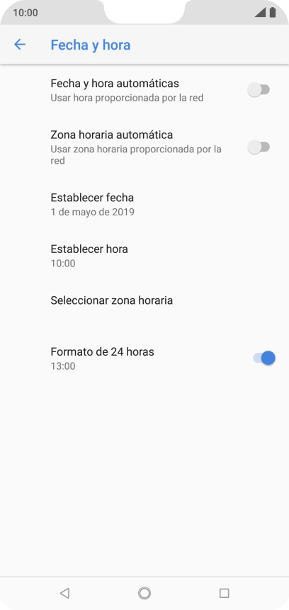Pulsa el indicador junto a Pulsa el indicador junto a