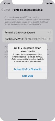 Si el wifi está desactivado, pulsa Activar Wi-Fi y Bluetooth. Si el wifi está desactivado, pulsa Activar Wi-Fi y Bluetooth.