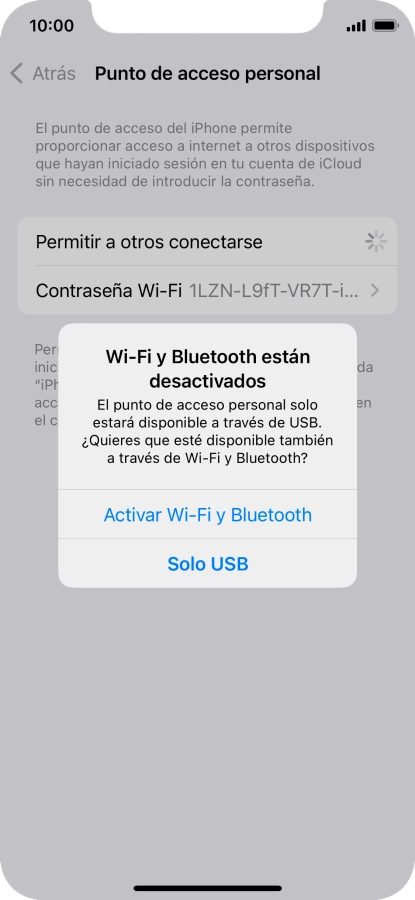 Si el wifi está desactivado, pulsa Activar Wi-Fi y Bluetooth. Si el wifi está desactivado, pulsa Activar Wi-Fi y Bluetooth.
