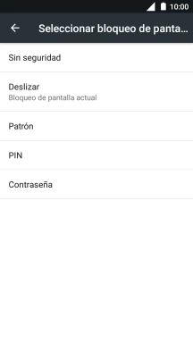 Pulsa Patrón.