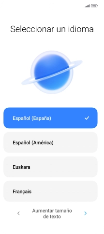 Pulsa el idioma deseado. Pulsa el idioma deseado.