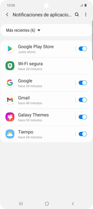 Pulsa la lista desplegable. Pulsa la lista desplegable.