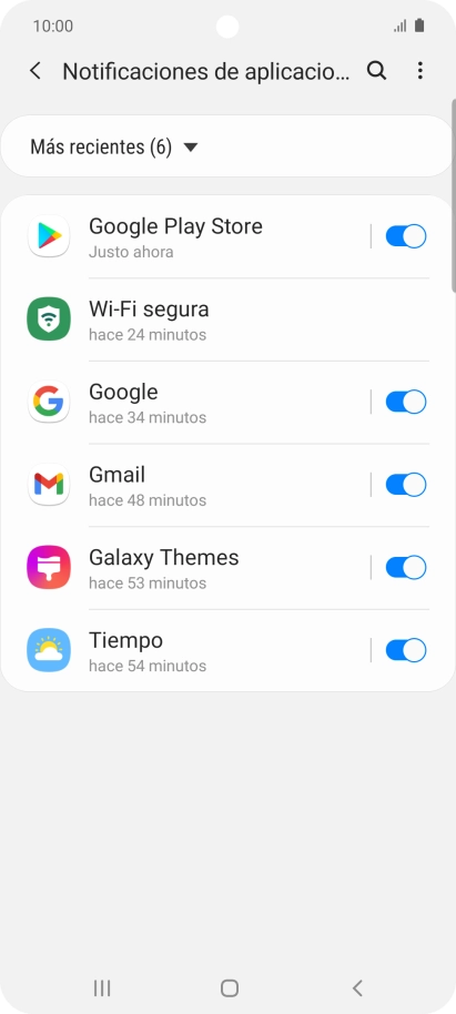 Pulsa la lista desplegable. Pulsa la lista desplegable.