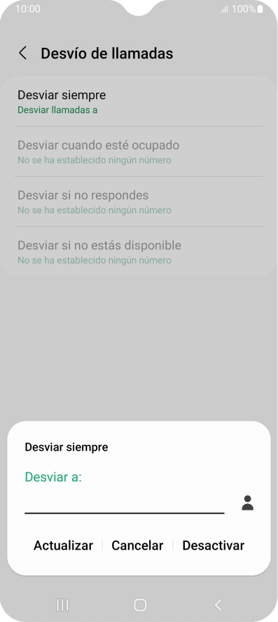 Pulsa Desactivar. Pulsa Desactivar.