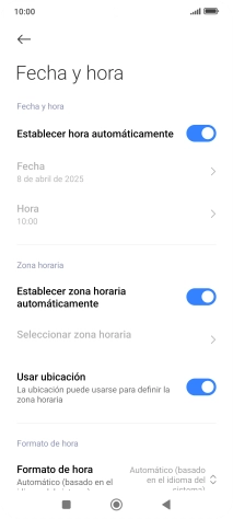 Pulsa la tecla de inicio para terminar y regresar a la pantalla de inicio. Pulsa la tecla de inicio para terminar y regresar a la pantalla de inicio.