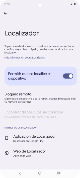 Pulsa la tecla de inicio para terminar y regresar a la pantalla de inicio. Pulsa la tecla de inicio para terminar y regresar a la pantalla de inicio.
