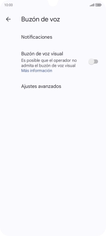 Pulsa Ajustes avanzados. Pulsa Ajustes avanzados.