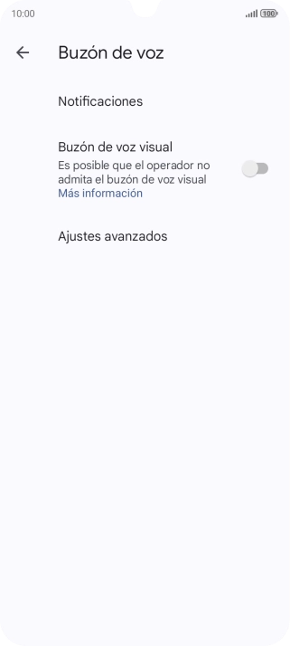 Pulsa Ajustes avanzados. Pulsa Ajustes avanzados.