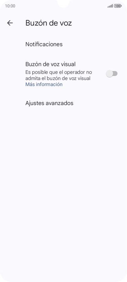 Pulsa Ajustes avanzados. Pulsa Ajustes avanzados.