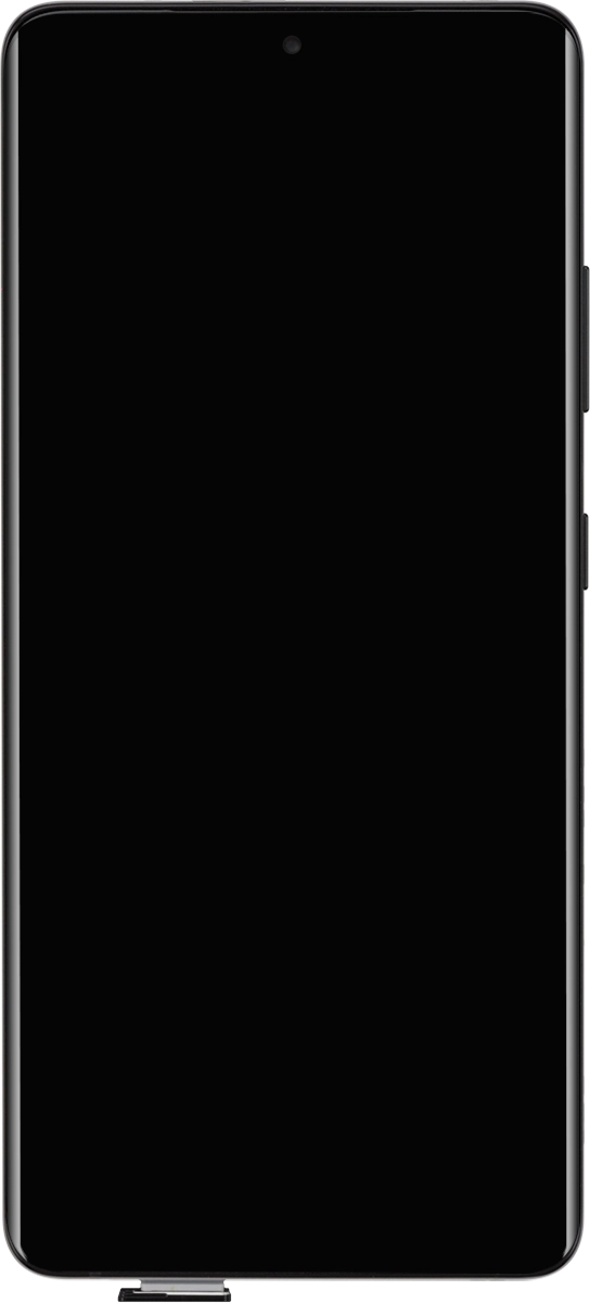 Retira el contenedor de la tarjeta SIM del teléfono.
