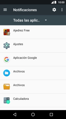 Pulsa la app deseada. Pulsa la app deseada.