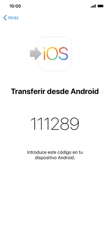 Seguir las indicaciones de la pantalla y de la app 
