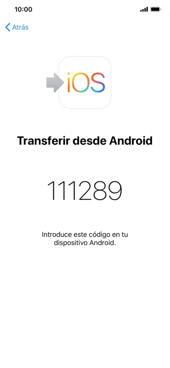 Seguir las indicaciones de la pantalla y de la app 