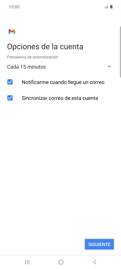 Pulsa la lista desplegable bajo 