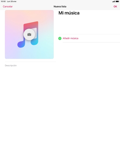 Pulsa Añadir música. Pulsa Añadir música.