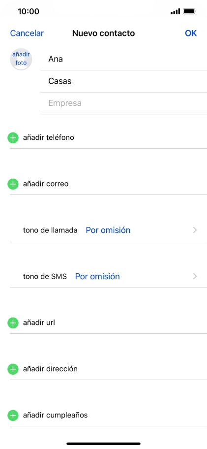 Pulsa añadir teléfono. Pulsa añadir teléfono.