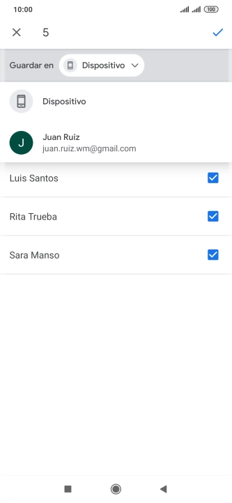 Pulsa Dispositivo. Pulsa Dispositivo.