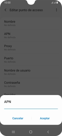 Introduce airtelwap.es y pulsa Aceptar. Introduce airtelwap.es y pulsa Aceptar.