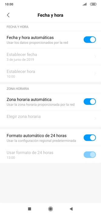 Pulsa la tecla de inicio para terminar y regresar a la pantalla de inicio. Pulsa la tecla de inicio para terminar y regresar a la pantalla de inicio.