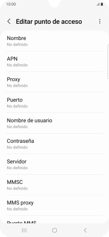 Pulsa Nombre. Pulsa Nombre.