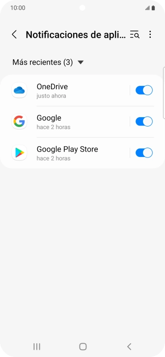 Pulsa la lista desplegable. Pulsa la lista desplegable.