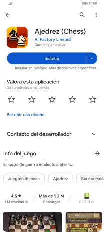 Desliza el dedo hacia arriba desde la parte inferior de la pantalla para terminar y volver a la pantalla de inicio.