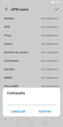 Introduce wap125 y pulsa ACEPTAR.