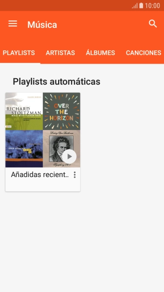 Pulsa la categoría deseada. Pulsa la categoría deseada.