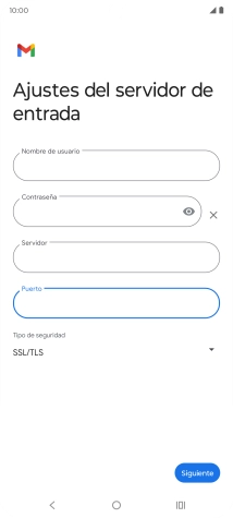 Pulsa Siguiente.