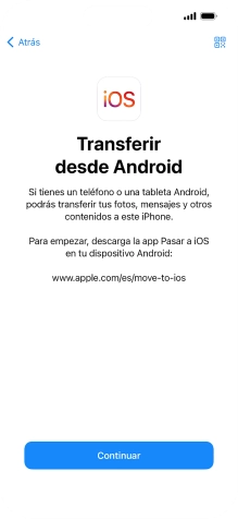 Para transferir contenido a tu teléfono, tienes que haber instalado la app Para transferir contenido a tu teléfono, tienes que haber instalado la app