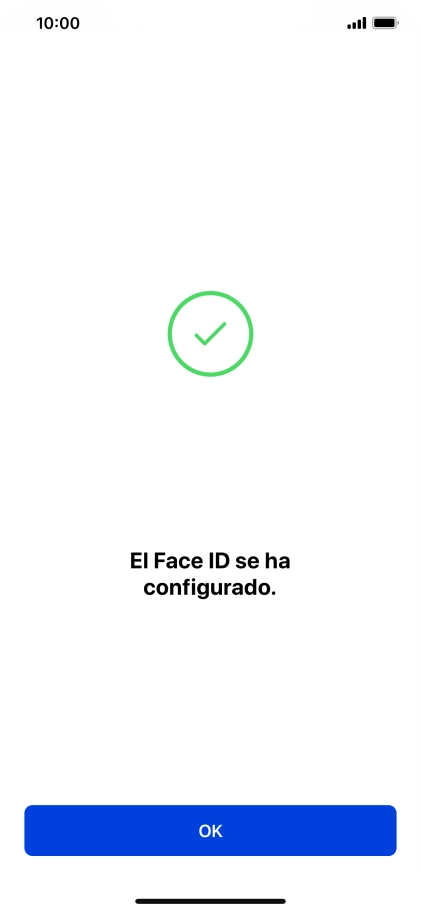 Pulsa OK. Si no has añadido anteriormente un código de seguridad, tendrás que introducir un código de libre elección dos veces consecutivas. Pulsa OK. Si no has añadido anteriormente un código de seguridad, tendrás que introducir un código de libre elección dos veces consecutivas.