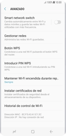 Pulsa el indicador junto a Pulsa el indicador junto a
