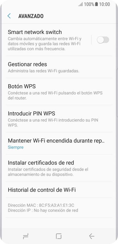 Pulsa el indicador junto a Pulsa el indicador junto a