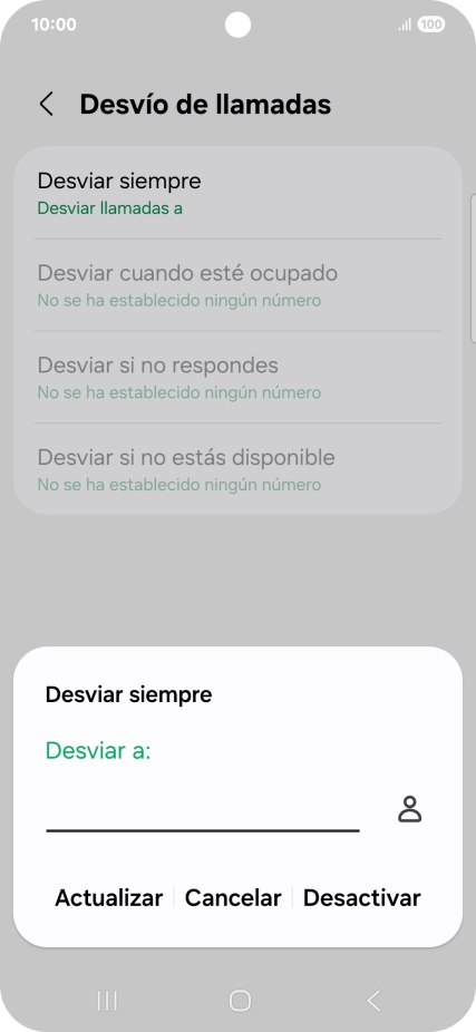 Pulsa Desactivar. Pulsa Desactivar.