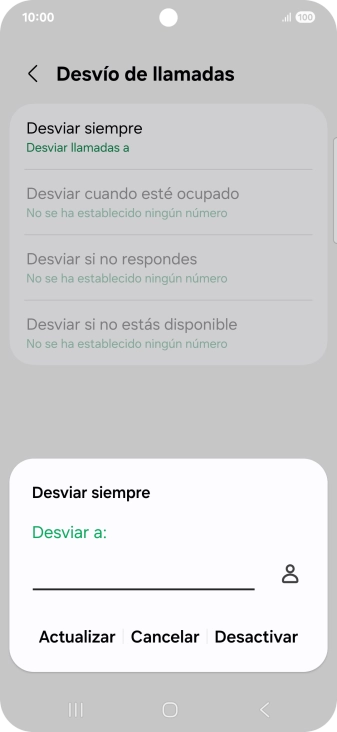 Pulsa Desactivar. Pulsa Desactivar.