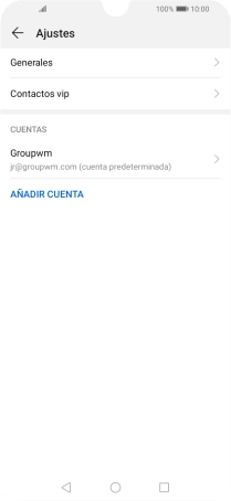 Pulsa la cuenta deseada. Pulsa la cuenta deseada.