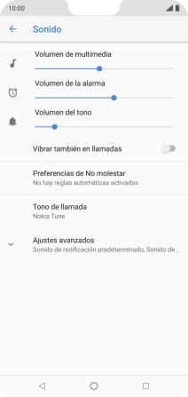 Pulsa Tono de llamada. Pulsa Tono de llamada.
