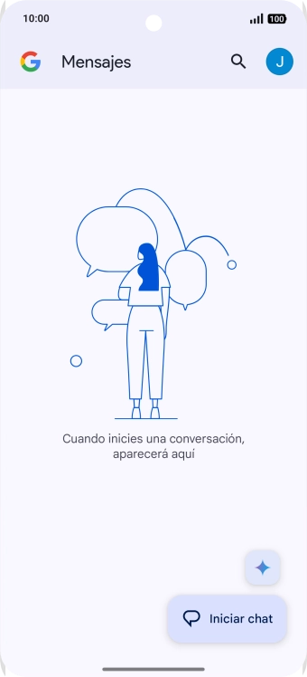 Pulsa el icono de perfil. Pulsa el icono de perfil.