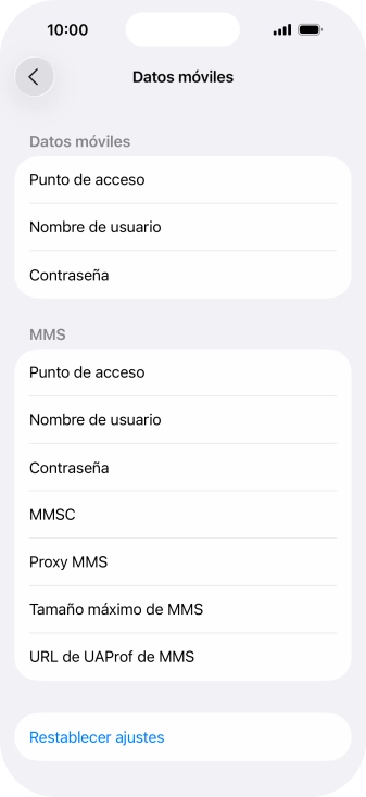 Pulsa Punto de acceso e introduce airtelwap.es. Pulsa Punto de acceso e introduce airtelwap.es.
