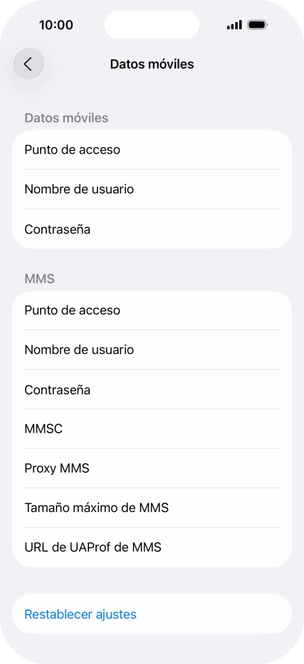 Pulsa Punto de acceso e introduce airtelwap.es. Pulsa Punto de acceso e introduce airtelwap.es.