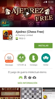 Pulsa INSTALAR y sigue las indicaciones de la pantalla para instalar la app. Pulsa INSTALAR y sigue las indicaciones de la pantalla para instalar la app.