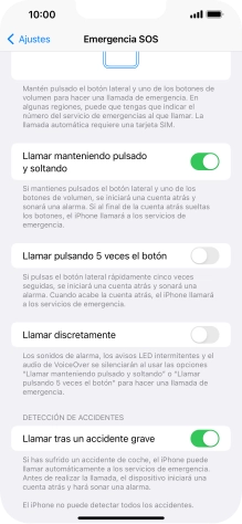 Pulsa el indicador junto a Pulsa el indicador junto a