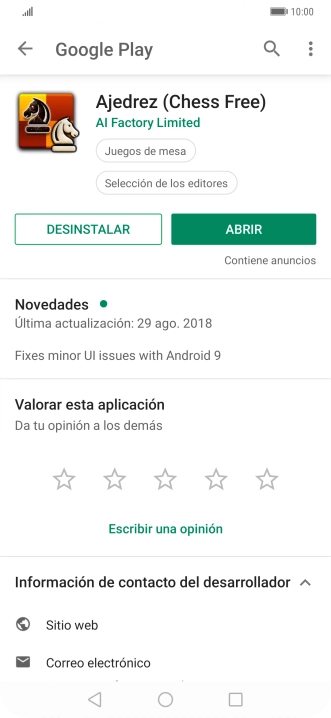 Pulsa la tecla de inicio para terminar y regresar a la pantalla de inicio. Pulsa la tecla de inicio para terminar y regresar a la pantalla de inicio.