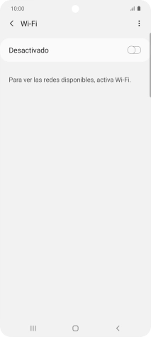 Pulsa el indicador para activar la función.