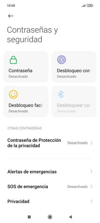 Pulsa Privacidad.