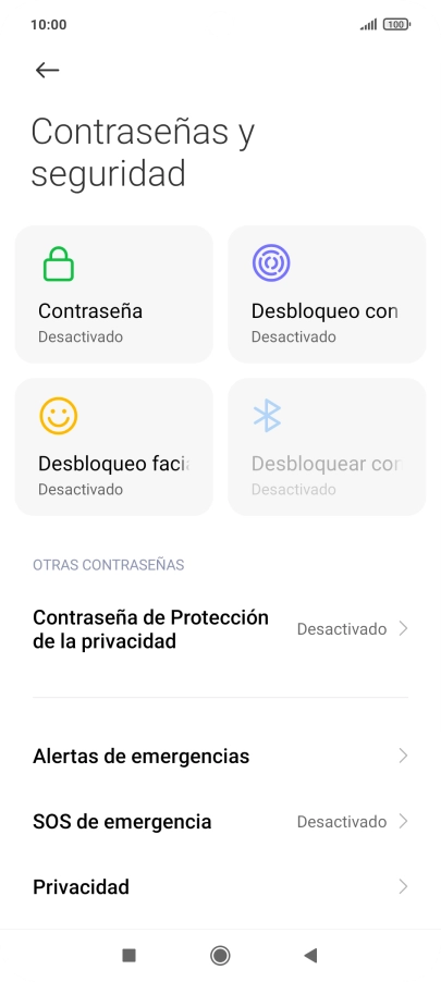 Pulsa Privacidad.
