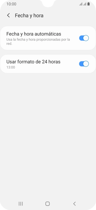 Pulsa la tecla de inicio para terminar y regresar a la pantalla de inicio. Pulsa la tecla de inicio para terminar y regresar a la pantalla de inicio.