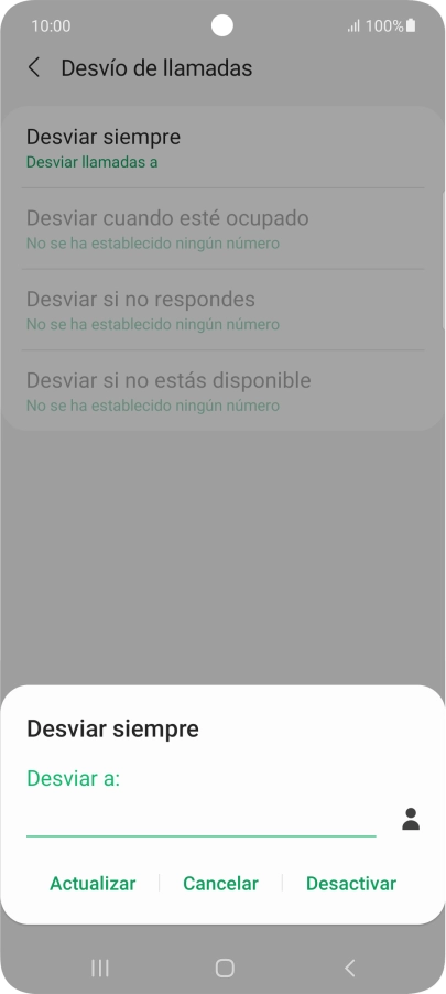 Pulsa Desactivar. Pulsa Desactivar.
